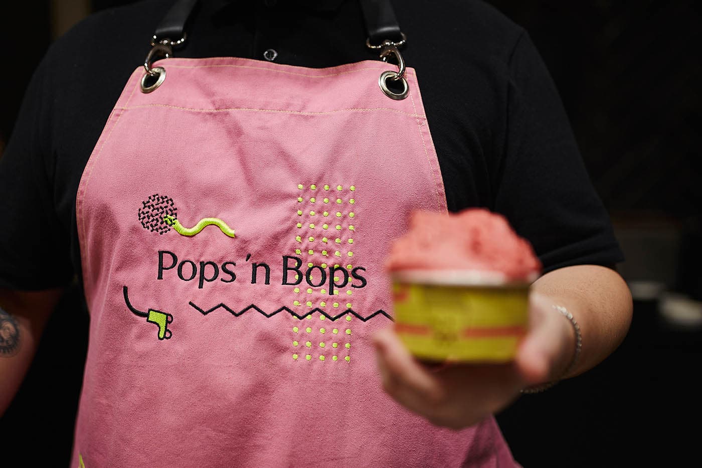 Diseño de branding y packaging para Heladería Pops ‘n Bops
